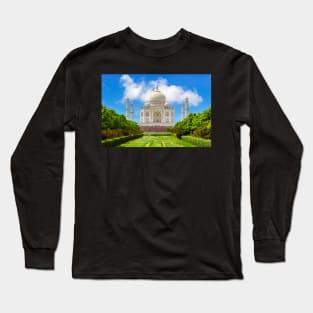 Taj Mahal from Mehtab Bagh. Long Sleeve T-Shirt